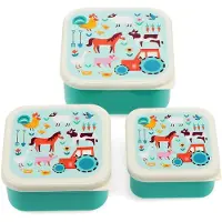 Rex London Snackdoosjes (3 stuks) Boerderij van
