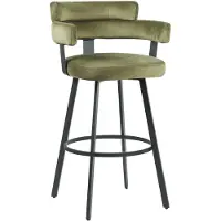 Label51 - Barstoel Bardio - Hunter - 52x56x101cm - Set van 2