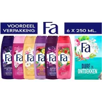 Fa Douchegel 6 x 250 ml - Voordeelverpakking - Try Out Pakket
