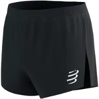 Compressport Racing Split Shorts Black || Maat: M