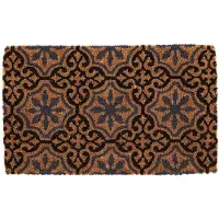Esschert Design Deurmat kokos Rozetten