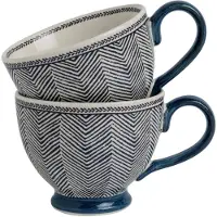 Laura Ashley Hedingham Collectables - Giftset 2 Mokken Edwin Blue 43 cl.