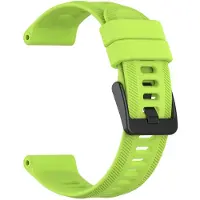 Eforyou Siliconen bandje voor Garmin Forerunner o.a. 945, 955 en 965 - Geel Groen / Lime green | Inclusief gereedschap
