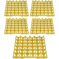 Markenlos Plastic eierrekjes, 5 stuks, voor keuken, huis en landbouw