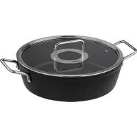 Fissler Kookpan Laag met Glasdeksel Adamant 28 cm