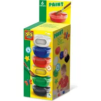 SES Creative SES - Plakkaatverf (6 x 45ml)