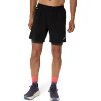 Asics Sportbroek 'ROAD' zilvergrijs / zwart