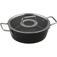 Fissler Kookpan Laag met Glasdeksel Adamant 24 cm