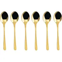 Sambonet Theelepel Taste PVD Gold (6-Delig)