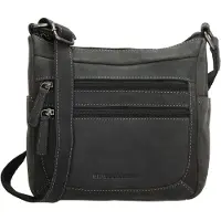 Hide & Stitches Schoudertas Idaho Zwart
