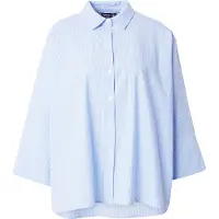 ONLY Blouse 'AUGUSTA' lichtblauw / wit
