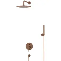 Maxaro Radius Regendouche Inbouw | Koper 30 cm Regendouche Eéngreeps