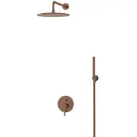 Maxaro Radius Regendouche Inbouw | Koper 30 cm Regendouche Eéngreeps