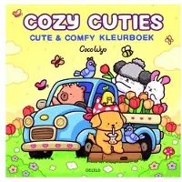 Deltas Kleurboek - Cute &amp; Comfy - Cozy Cuties
