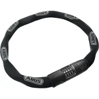 ABUS Fietsslot Kettingslot - 8808C - Security level 9 - zwart - 85 cm - Geschikt voor elektrische fietsen en stadsfietsen