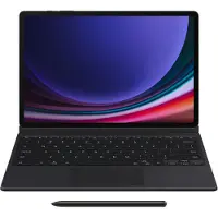 Book Boekhoes toetsenbord voor Tab S10+/S9+/S9 FE+ (NL, Galaxy Tab S10+, Galaxy Tab S9 FE+, Galaxy Tab S9+), Tablet toetsenbord, Zwart