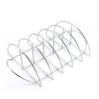 Grill Guru Spare Rib Rack Deluxe – RVS – 40 cm – Sparerib Rek voor de BBQ