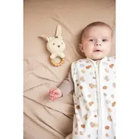 Meyco Baby Stains baby zomerslaapzak - neutral - 70cm - 0.3 TOG