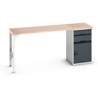 Bott Verso Werkbank | 2 Lades | Breedte Lade 525mm | Multiplex | RAL 7016 - 16921952.19