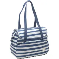 New Looxs Fietsschoudertas Tosca 16 liter 38 x 28 x 15,5 cm blauw stripe