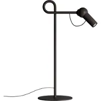 Kdln Tafellampe , Bird, dimbare, Zwart, Woonkamer, Metaal