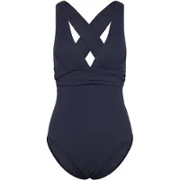 Seafolly - Women's Collective Cross Back One Piece - Badpak 36, blauw