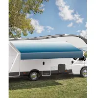 Vevor Caravan Luifel Intrekbare RV Luifels (548,64 cm) Waterdichte Camper Luifel met Aluminium Legering Frame