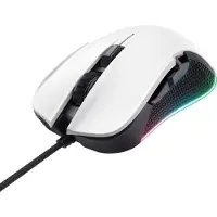 Trust GXT 922W Ybar Gaming Muis met RGB verlichting - Wit