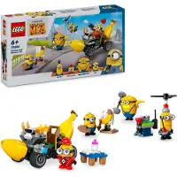LEGO Despicable Me 4 – Minions en de Banaanauto 75580