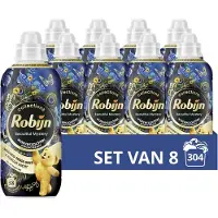 Robijn Collections Wasverzachter - Beautiful Mystery - met 97% biologisch afbreekbare ingrediënten* - 8 x 38 wasbeurten