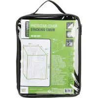 Pro Garden Tuinstoelhoes | | 68 x 68 x 120 cm (Polyester, Zwart)