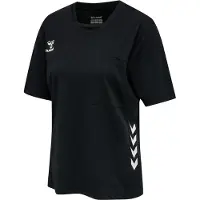 Hummel Functioneel shirt 'Referee Chevron' grijs / zwart / wit