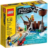 LEGO Pirates schipbreuk verdediging 70409
