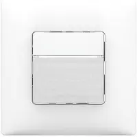 Theben theMura S180 Slave UP WH sensor, met frame, wit / opaal, Kunststof