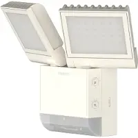 Theben Wandlamp buiten met bewegingssensor theLeda S17-100, wit / opaal, Kunststof