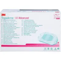 3M Tegaderm I.v. Advanced Dressing 10 x 12cm 1688 50 St Pleister