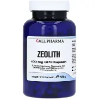 GALL PHARMA Zeoliet 400 mg, capsules voor de ontgifting van het lichaam, 120 capsules