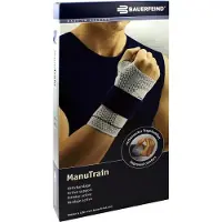Bauerfeind Manutrain polsbrace Zwart - Rechts - Maat 4