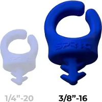SPRIG Cable Opening 13,5 mm 3/8”-16, Blue, 3-Pack