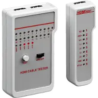 Goobay HDMI kabeltester - 9 V batterij (excl.)