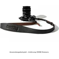SmallRig 5208 Universal Leather Camera Shoulder Strap Black