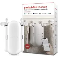 Switchbot Curtain - (I Rail) - Wit - Smart home - Smart Gordijn - Automatisch gordijn