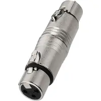 Neutrik NA3FF Female XLR - Female XLR Adaptor