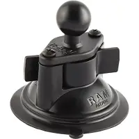 Ram Mounts Twist Lock Zuignap. zwart. one Maat