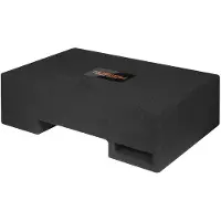 Musway MF108Q | 20cm / 8" | 200 Watt RMS @ 2+2Ω | Plat Ontwerp (Downfire) | Enkel Bassreflex Subwoofer