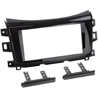 ACV 2-DIN Paneel geschikt voor Nissan Navara (NP300) 2016-2019 Kleur: Piano Zwart