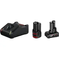 Bosch Professional Standard Starter 1x2.0ah + 1x4.0ah +gal 12v-40 Batterij