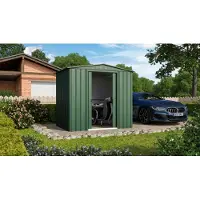 Globel Metalen Tuinhuis Tower - Smaragd - 245x185cm - Dubbele Deur