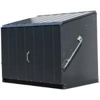 Trimetals Opbergkast stoweaway tm11000 fietsenberging antraciet | 88x136x112