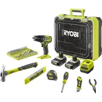 Ryobi RPD18-2C20TAH | ONE+ 18V Accu Klopboormachine Toolbox | incl. 2x 2.0Ah accu en lader 5133005813